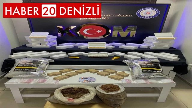 Kaçak tütün, sigara ve alkol operasyonunda 7 kişi yakalandı