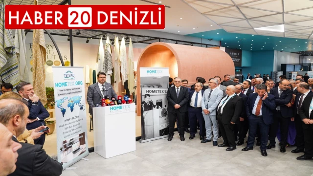 DENİB Başkanı Memişoğlu; “Türkiye ev tekstili ihracatının yüzde 65’i direk Denizli’den gümrükleniyor”