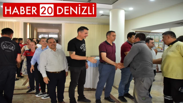 Denizli OSB ailesi bayramlaştı