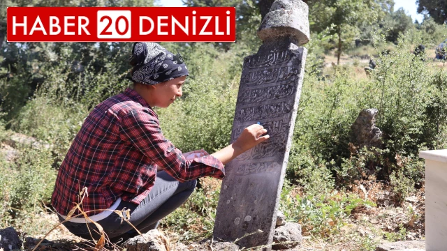 43 mezarlıkta Osmanlı dönemine ait mezar taşları incelendi