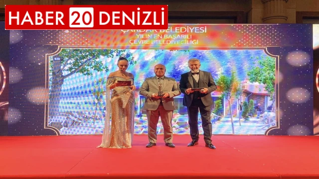 Çardak Belediyesi "Yılın En Başarılı Çevre Belediyeciliği" ödülüne layık görüldü