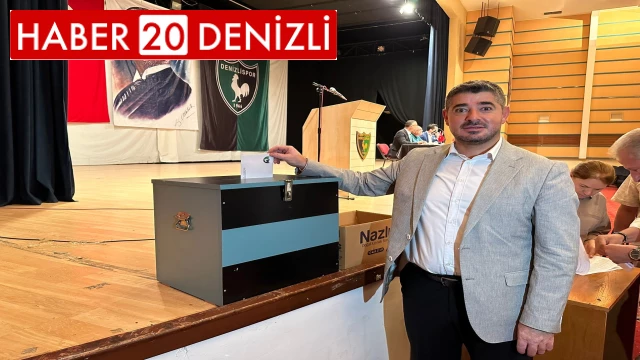 Denizlispor’da Başkan Mehmet Uz güven tazeledi