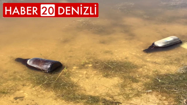 Doğa harikası göl, alkol şişeleriyle katledildi