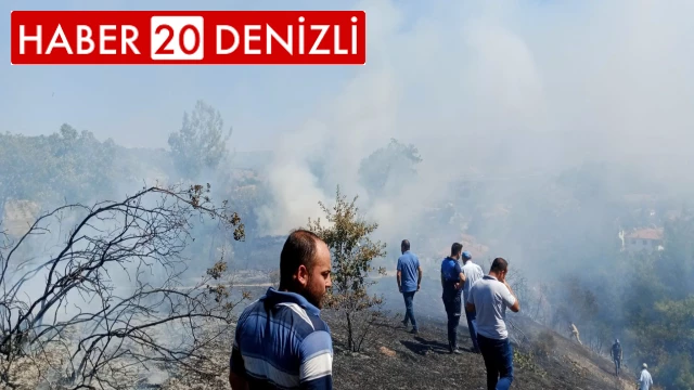 Buldan’daki yangında faciadan dönüldü