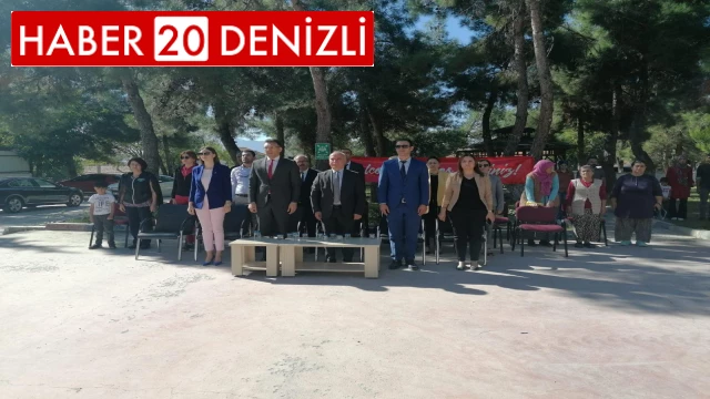 Çardak'da 2023-2024 Eğitim Öğretim yılı İlköğretim Haftası kutlamaları yapıldı