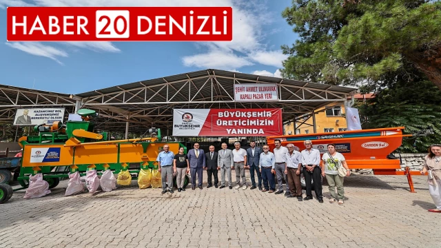 Denizli Büyükşehirden üreticilere bir destek daha