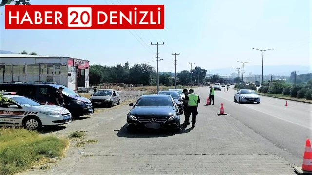 Denizli’de 68 alkollü sürücünün ehliyeti alındı