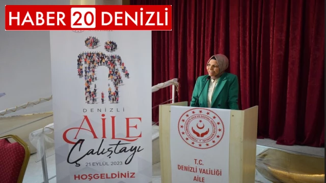 Denizli'de Aile Çalıştayı gerçekleştirildi