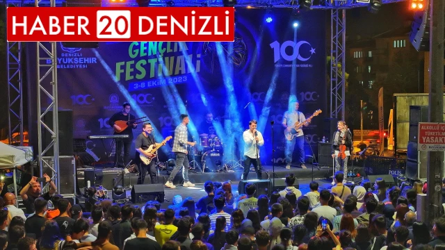 Denizli’de gençlik festivali hafta sonu da dolu dolu geçecek