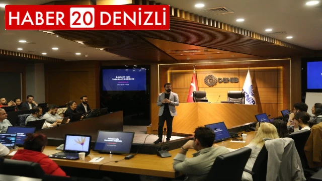 DENİB Akademi’den tasarım odaklı düşünme atölyesi