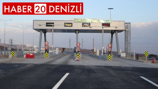 Denizli-Aydın Otoyolu ilk sürücülerini ağırladı