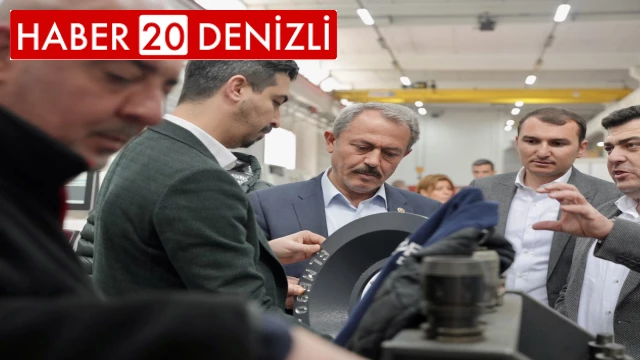 Denizli Milletvekili Şahin Tin; “Gücün Kaynağını Denizli Sanayisi ile Buluşturuyoruz”