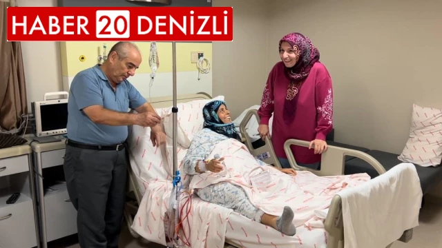 Gelini 2 ay ömür biçilen kaynanasına yeniden yaşam oldu