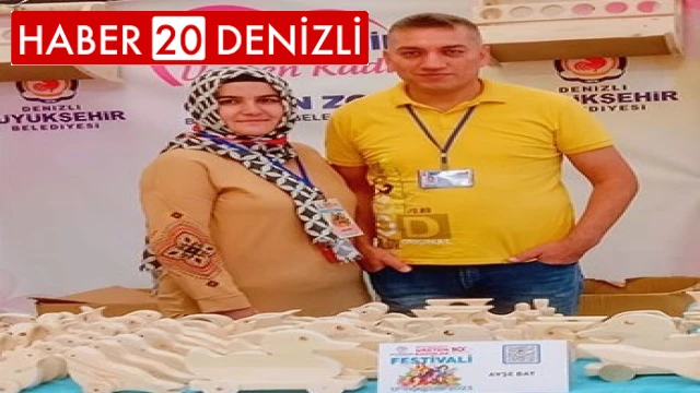 Kullanılmış paletler çocuklar için oyuncağa dönüştü