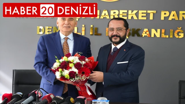 MHP İl Başkanı Yılmaz, ittifak ortağı Başkan Zolan’ı ağırladı