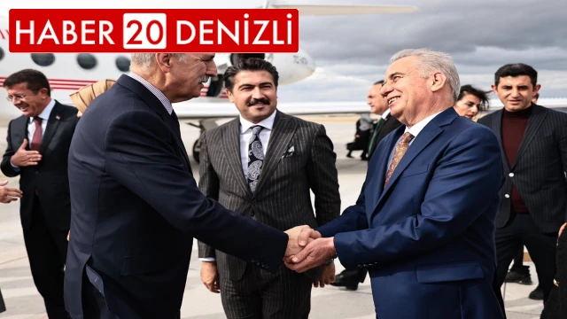 TBMM Başkanı Kurtulmuş’u Denizli heyeti karşıladı