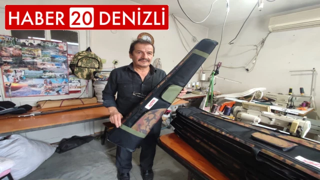 Tüfek kılıf ihtiyacının yüzde 30’u Denizli'den karşılanıyor