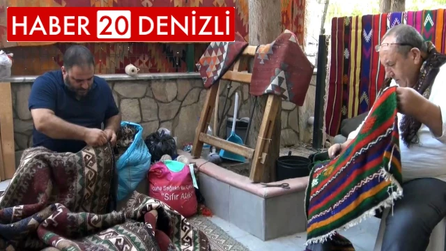 Yıllara meydan okuyan kilimler yeniden hayat buluyor