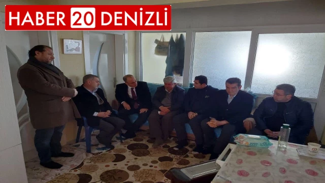 AK Parti teşkilatı şehit ailesinin acısını paylaştı