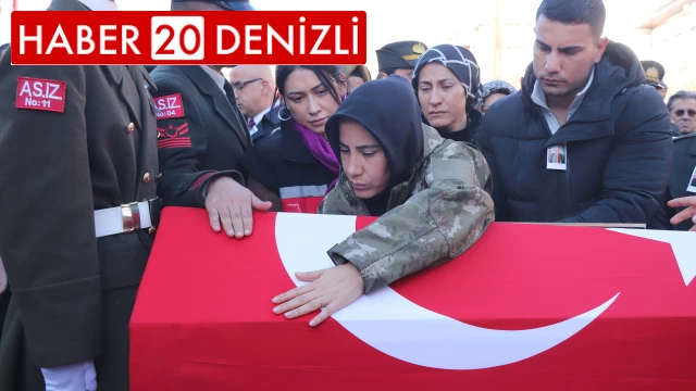 Denizli şehidini ebediyete uğurladı