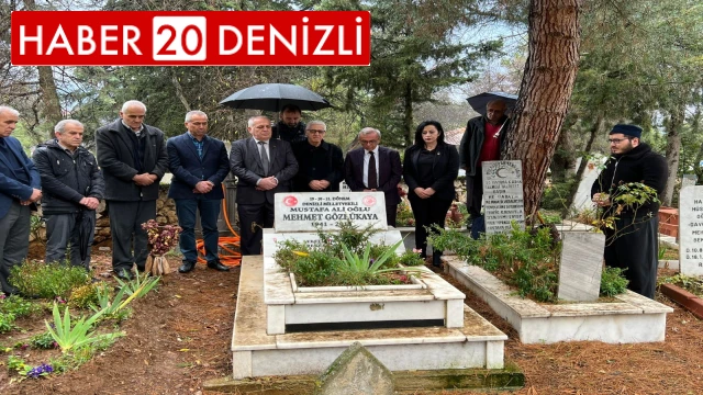 Gözlükaya, vefatının 10. yılında mezarı başında anıldı