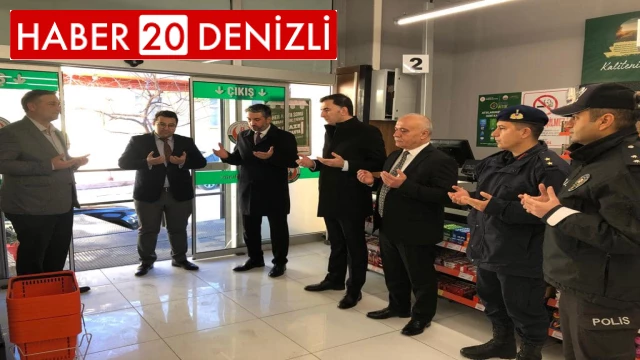 Türkiye Tarım Kredi Kooperatif Market'in Çardak Şubesi açıldı