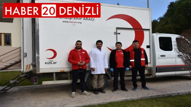 Denizli OSB, Kızılay’ın ‘Birbirimize Candan Bağlıyız’ kampanyasına destek verdi