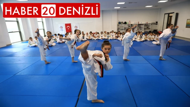 Denizli’de geçen yıl 23 branşta 91 bin 970 kişiye ücretsiz spor kursu verildi