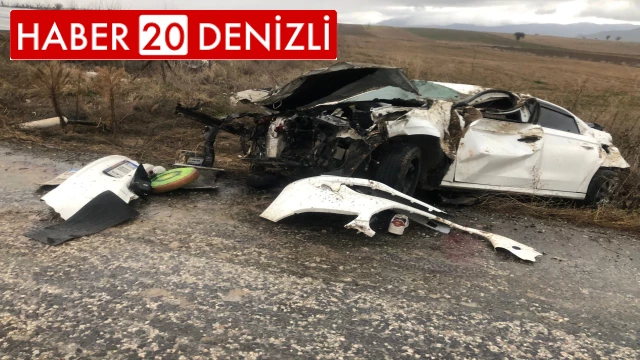 Ehliyetsiz sürücünün kullandığı otomobil şarampole devrildi: 1 ölü, 1 yaralı