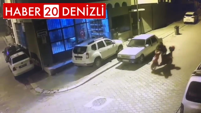 Hırsızın rahat tavrı kameralara yansıdı