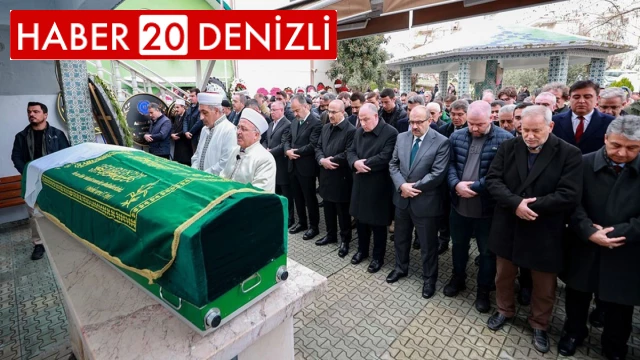 Vali Coşkun’un annesi son yolcuğuna uğurlandı