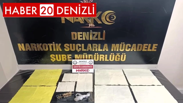 Zehir taciri reçine uyuşturucuyu ayakkabısının tabanına gizledi