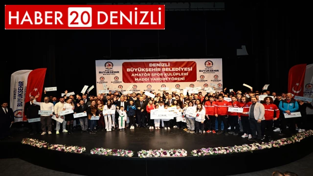 Büyükşehir 253 amatör spor kulübüne 7,2 liralık destek sağladı