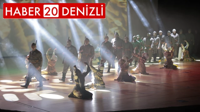 Çanakkale’den cumhuriyete uzanan destan Denizli'de anlatıldı