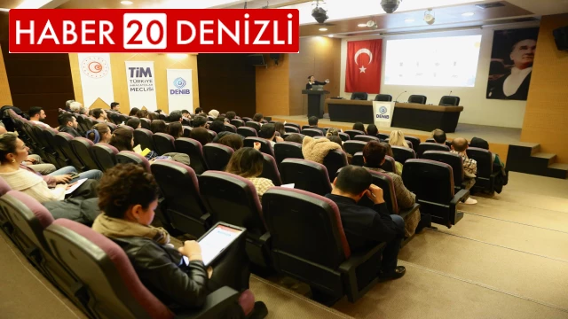 DENİB Akademi’de eğitmen Pınar Kocabay Çiftçi, karbon ayak izi ve yeşil mutabakat hakkında bilgilendirme yaptı.