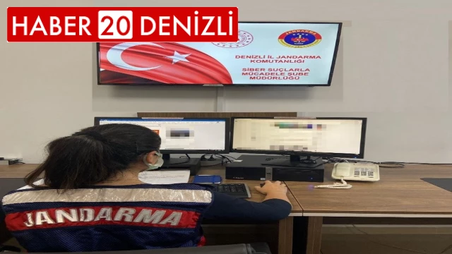 Denizli jandarmasından 640 internet sitesine erişim engelli