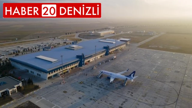 Denizli’de 2024 yılının ilk ayında 38 bin kişi uçtu