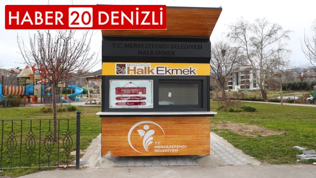 Merkezefendi Belediyesi 23. Halk Ekmek’in büfesini açtı