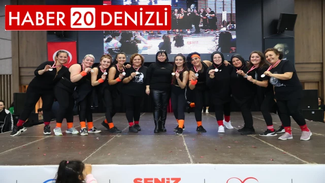 Zumba all-star yarışması renkli görüntülere sahne oldu