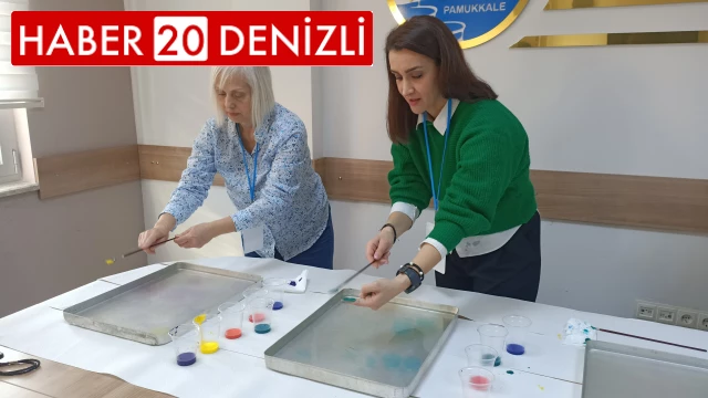 5 ülkeden 15 öğretmen Denizli'de proje eğitime katıldı