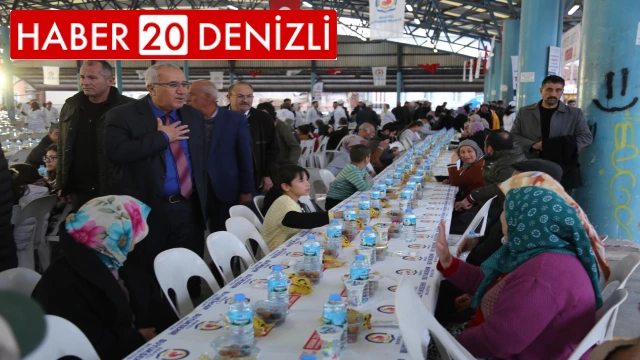 Başkan Arslan büyükşehrin iftarında hemşehrileriyle buluştu