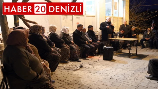 Belediye Başkanı ve Cumhur İttifakı Belediye Başkanı Adayı Cengiz ARSLAN Çamlıbel Mahalle Halkı ile buluştu