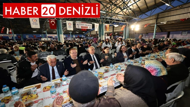 Büyükşehir Denizlilileri mahalle iftarlarında buluşturuyor