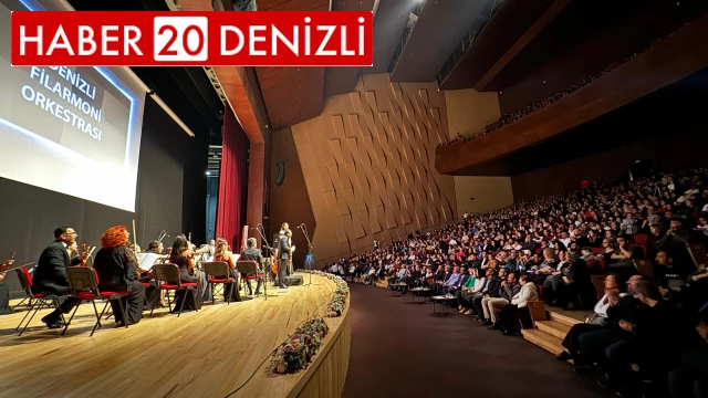 Denizli Filarmoni Orkestrası’ndan muhteşem konser