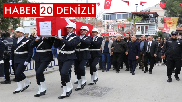 Denizli şehidini ebediyete uğurladı