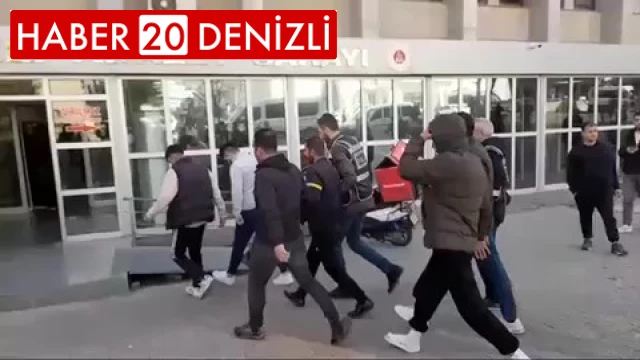 Denizli’de aranan 38 şüpheli uygulamalarda yakalandı