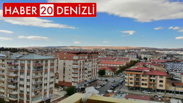 Denizli’de konut satışları geçen yıla göre arttı