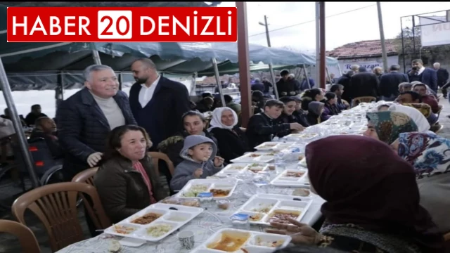 Honaz Belediyesi’nden 22 mahallede 16 iftar