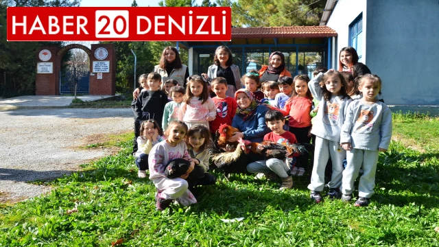 Minik Öğrencilere Tarım Dersi