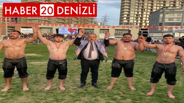 Pamukkale Belediyesporlu pehlivanlar sezona 11 madalyayla başladı